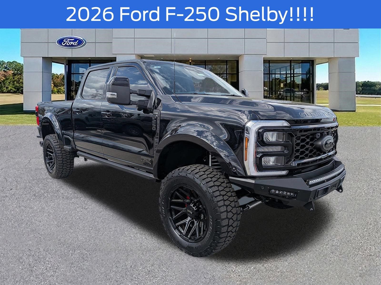 New 2026 Ford F250 Lariat w/ Black Appearance Package