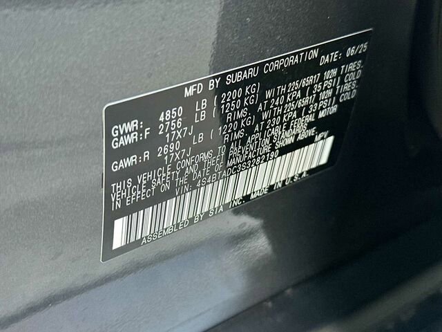 Certified 2025 Subaru Outback Premium image 35