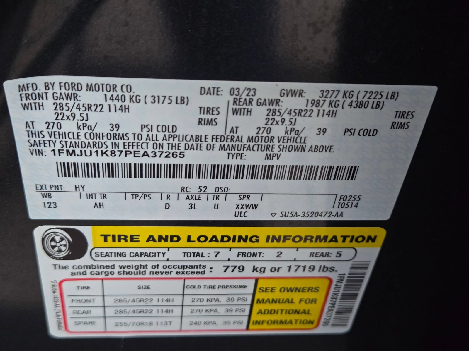 Used 2023 Ford Expedition Limited RWD image 32