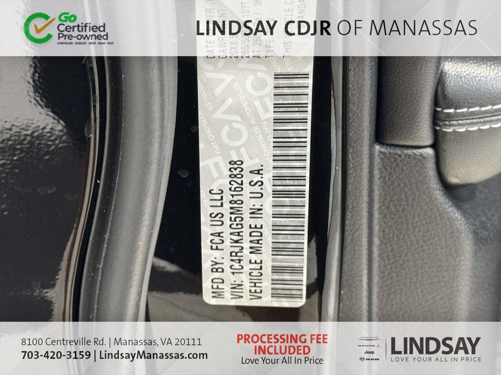 Used 2021 Jeep Grand Cherokee L Laredo AWD/4WD image 32