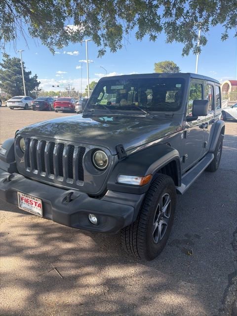 Used 2019 Jeep Wrangler Unlimited Sport S AWD/4WD image 2