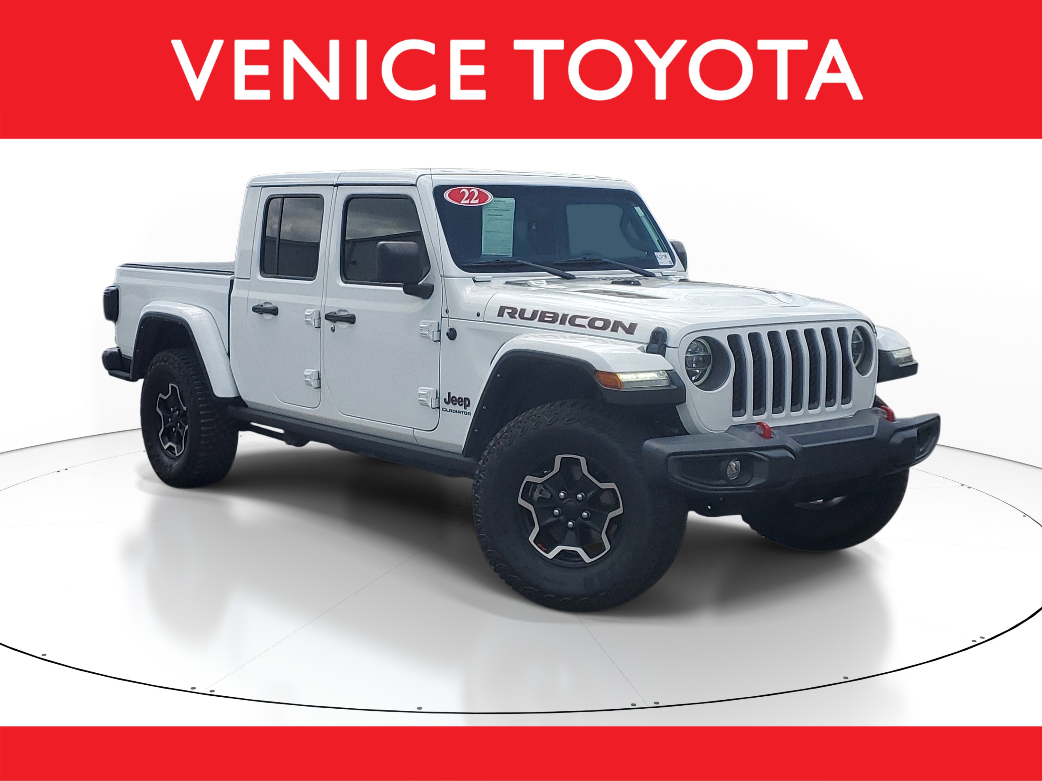 Used 2022 Jeep Gladiator Rubicon w/ LED Lighting Group image 1