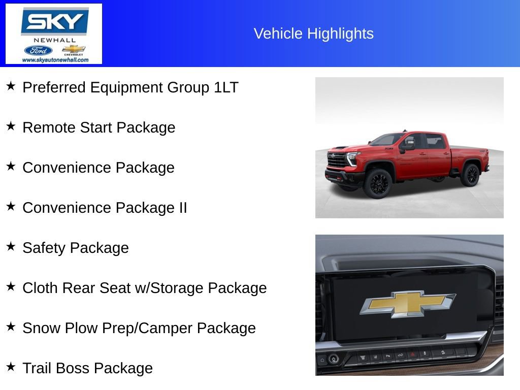 New 2025 Chevrolet Silverado 2500 LT w/ Trail Boss Package image 12