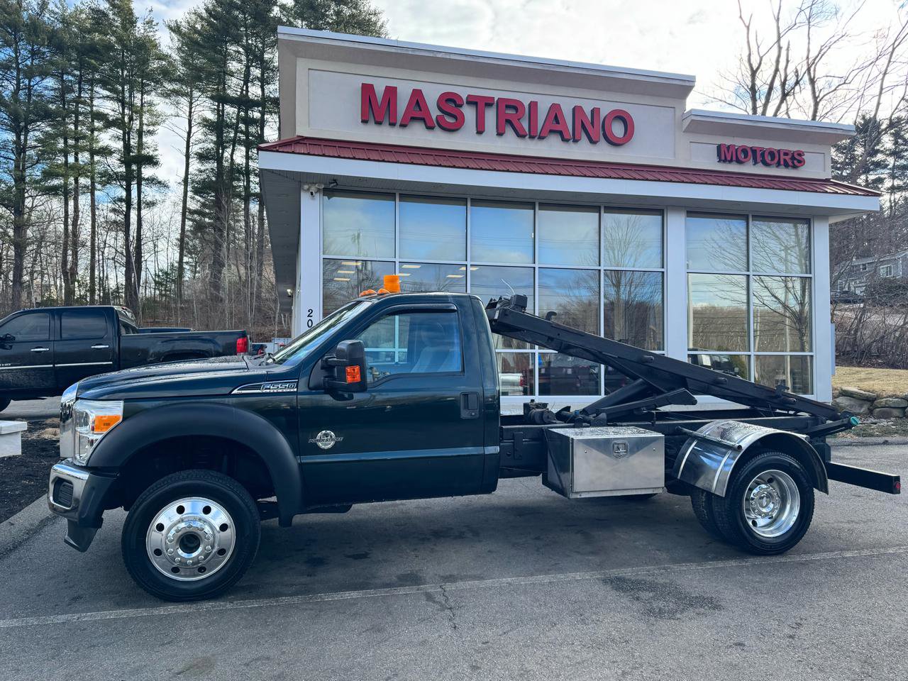 Used 2013 Ford F550 4WD XLT POWERSTROKE DIESEL SWI w/ Snow Plow Prep Pkg image 9