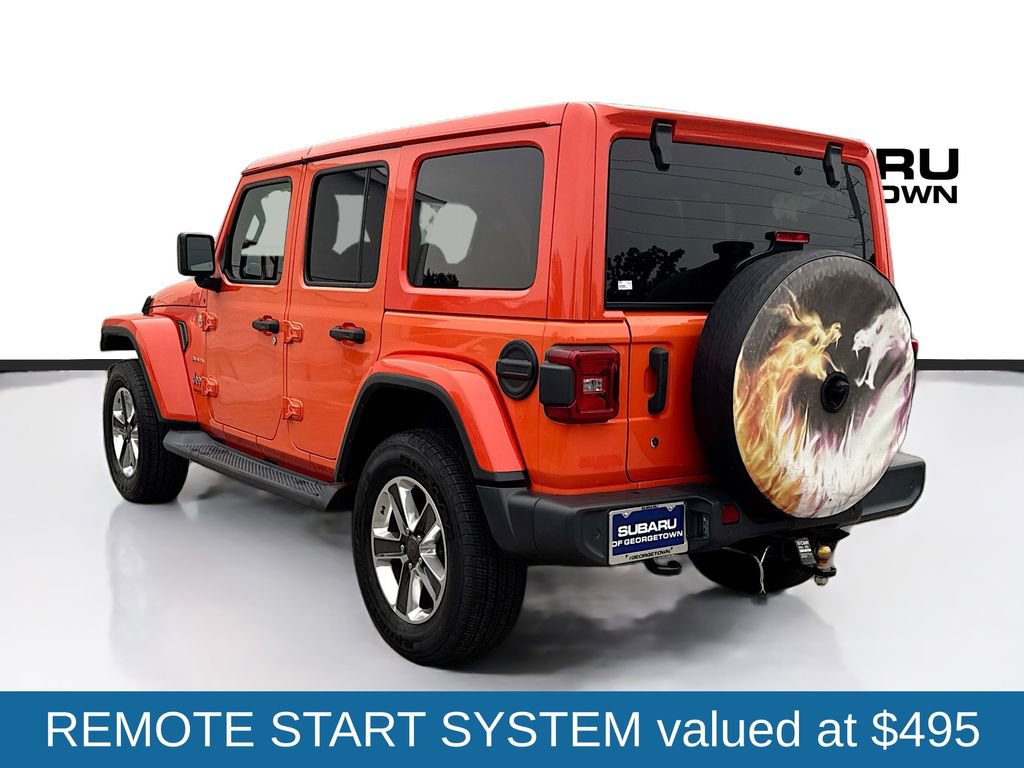 Used 2018 Jeep Wrangler Unlimited Sahara w/ Safety Group AWD/4WD image 6
