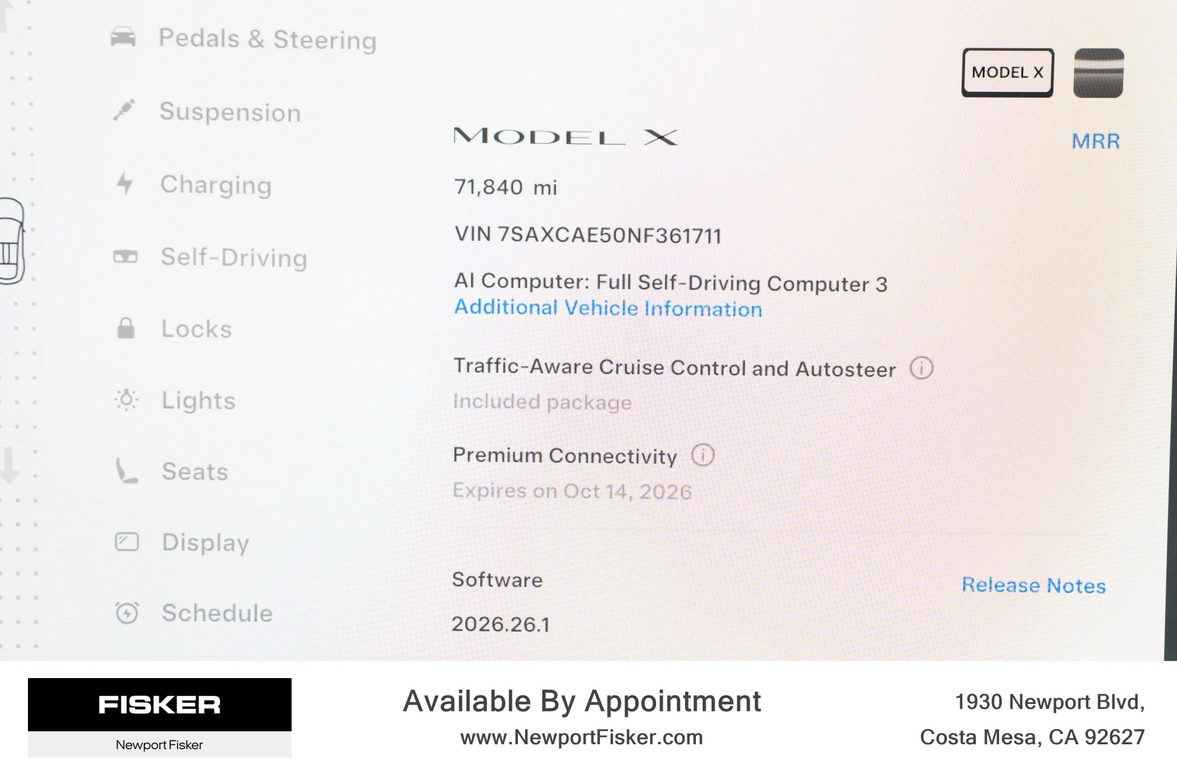 Used 2022 Tesla Model X AWD/4WD image 25