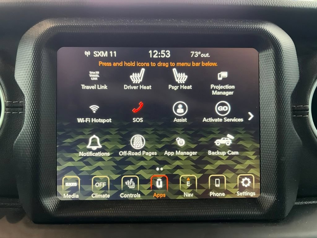 Used 2022 Jeep Wrangler Unlimited Sahara w/ Cold Weather Group AWD/4WD image 11
