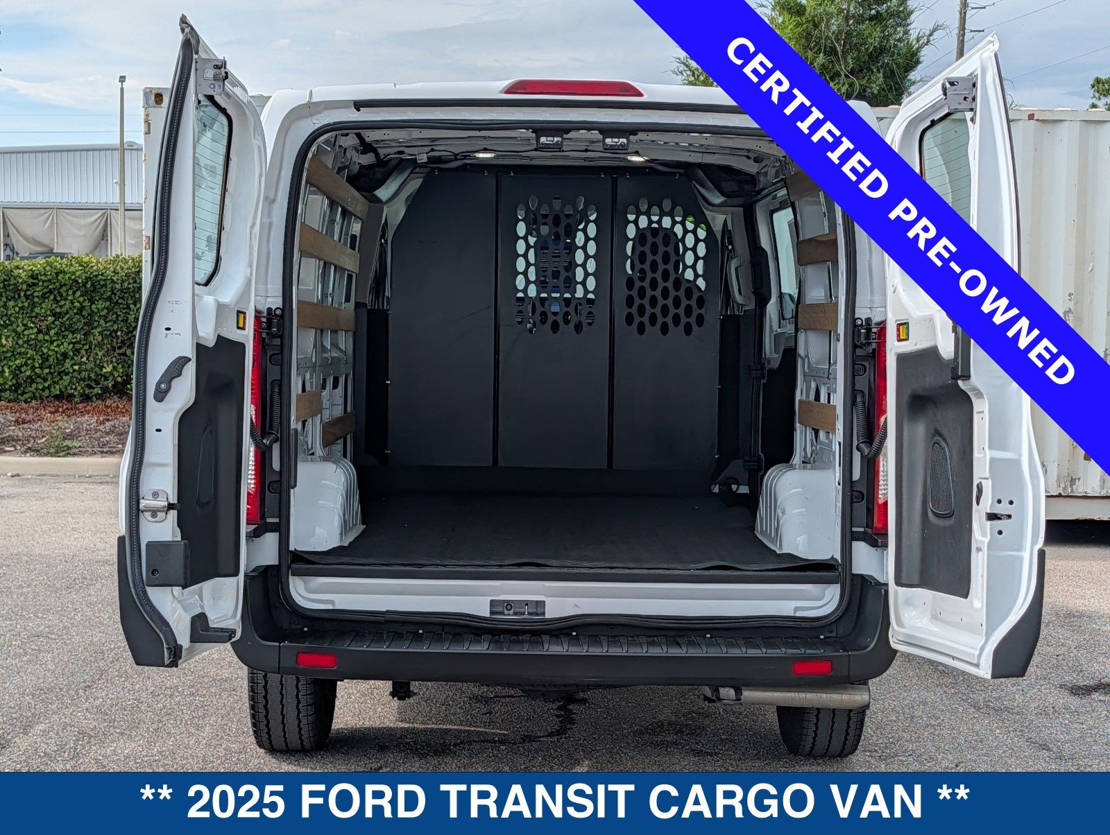 Certified 2025 Ford Transit 250 Low Roof w/ Exterior Upgrade Package RWD image 13