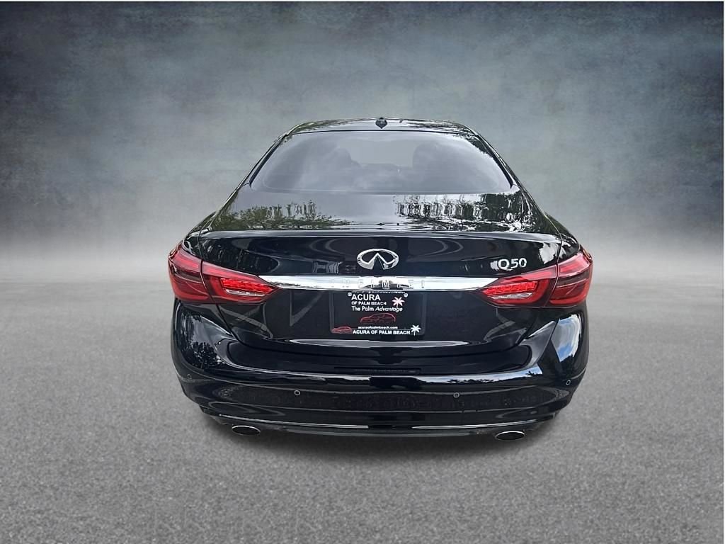 Used 2024 INFINITI Q50 Luxe w/ Cargo Package RWD image 6