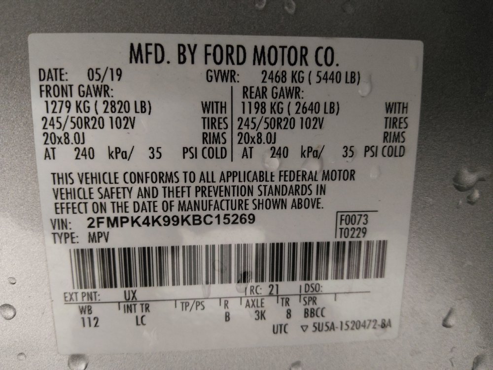 Used 2019 Ford Edge Titanium w/ Cold Weather Package image 33