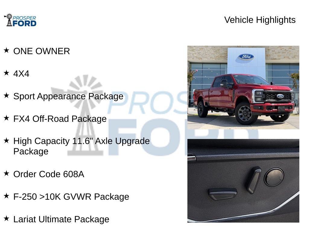Used 2024 Ford F250 Lariat w/ Lariat Ultimate Package AWD/4WD image 5