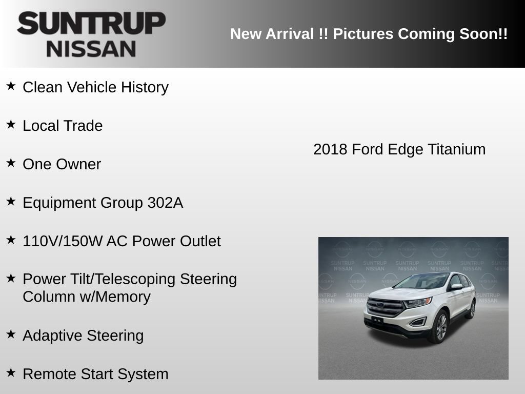 Used 2018 Ford Edge Titanium w/ Equipment Group 302A FWD image 6