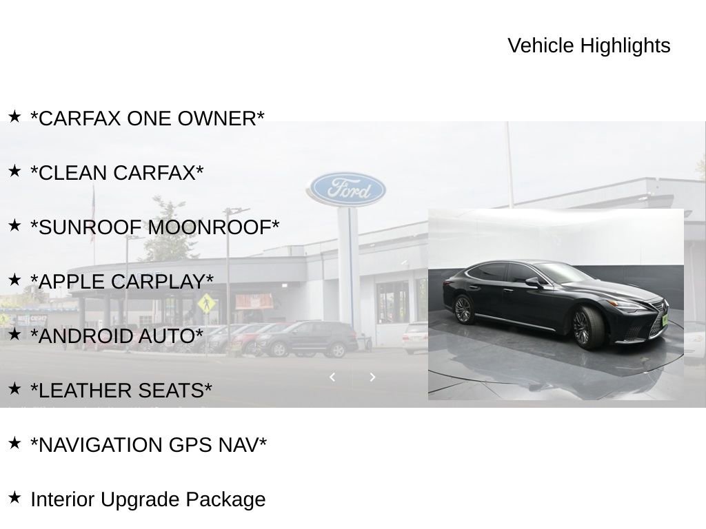 Used 2023 Lexus LS 500 AWD image 19