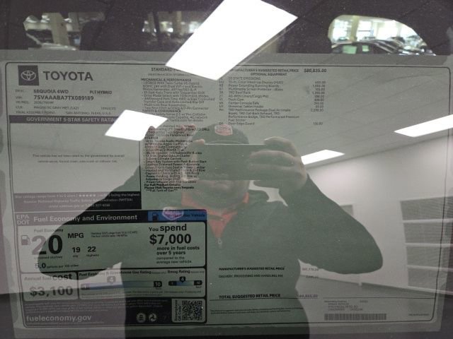 New 2026 Toyota Sequoia Platinum image 7