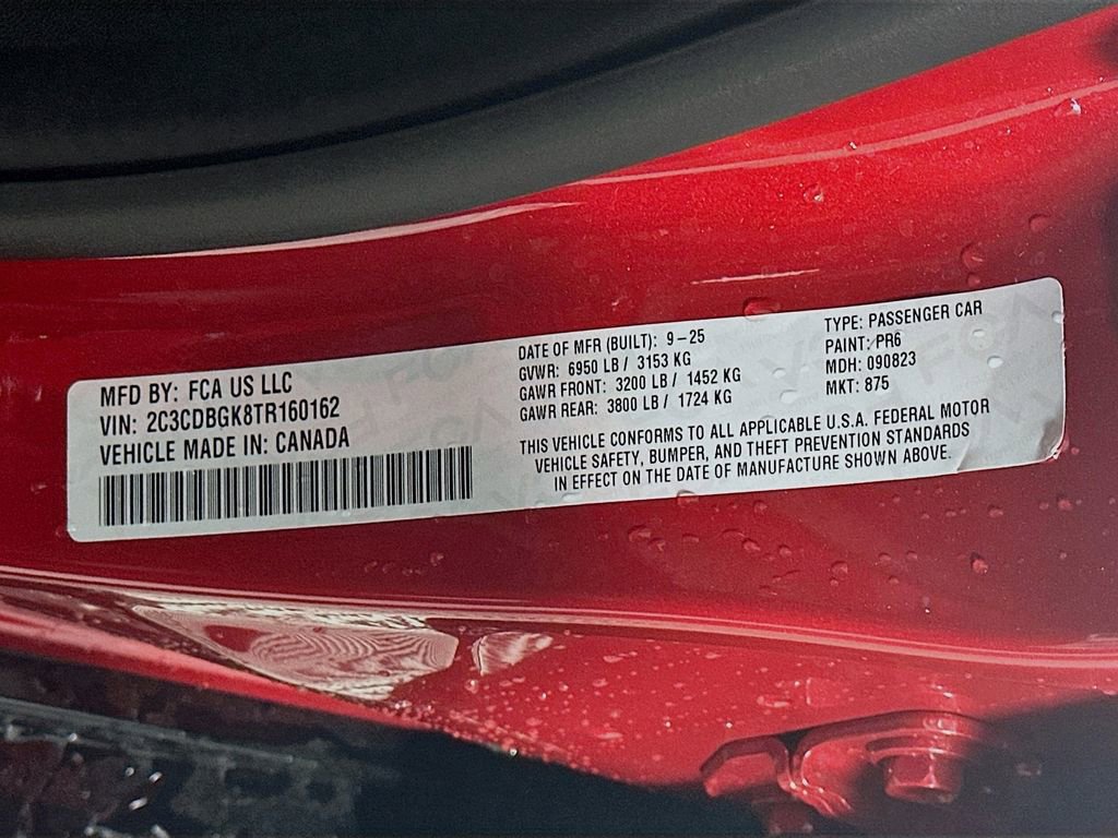 New 2026 Dodge Charger Daytona Scat Pack w/ Track Package image 18