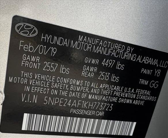 Used 2019 Hyundai Sonata SE FWD image 22