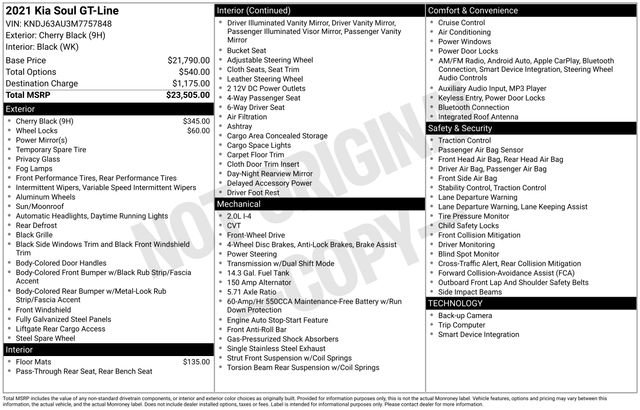 Used 2021 Kia Soul GT-Line image 6