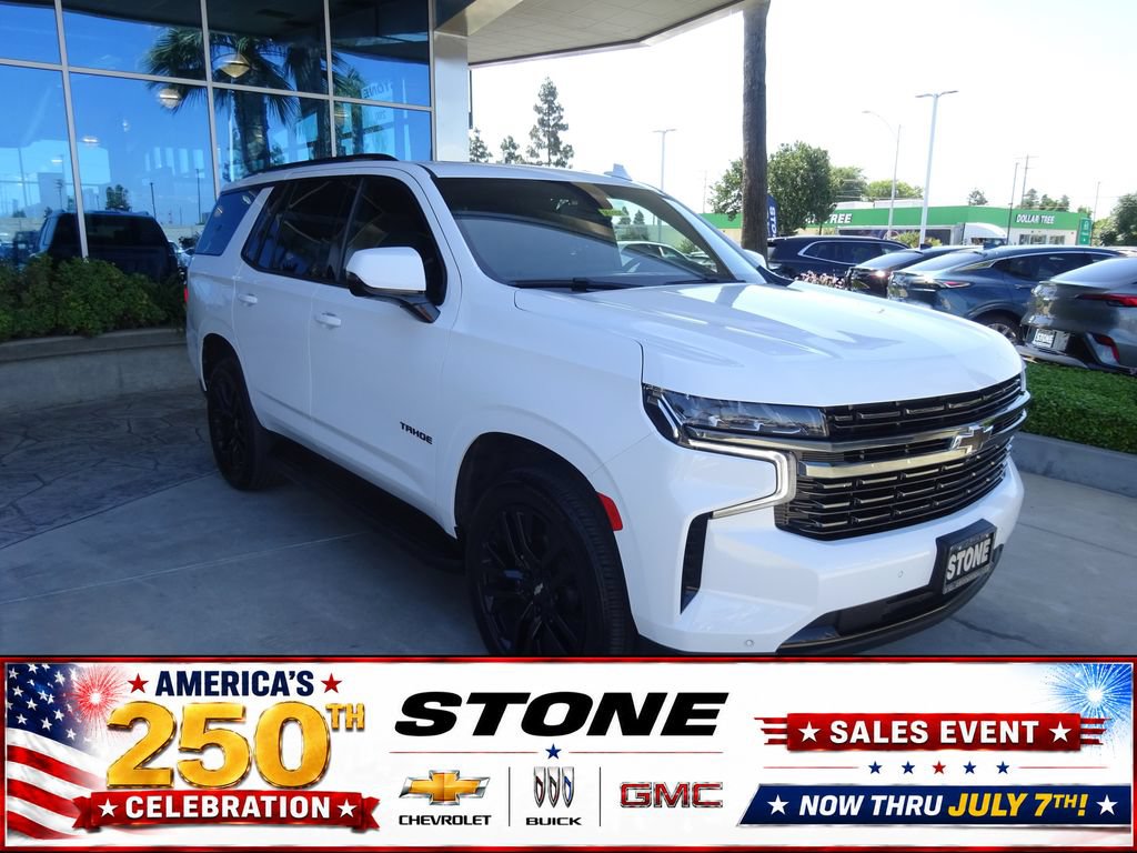 Certified 2021 Chevrolet Tahoe RST w/ Luxury Package AWD/4WD image 1