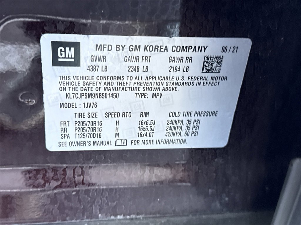 Used 2022 Chevrolet Trax LT w/ Driver Confidence Package image 36