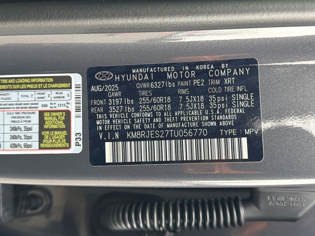 New 2026 Hyundai Palisade XRT Pro AWD/4WD image 33