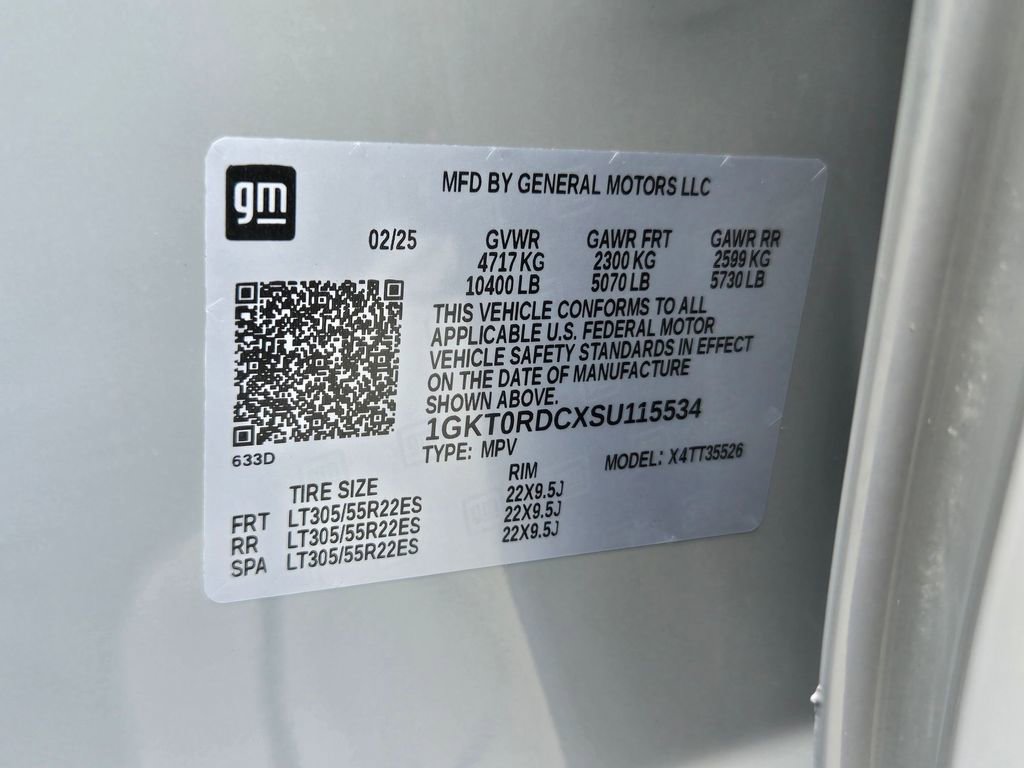 Used 2025 GMC Hummer EV 3X w/ LPO, Dark Essentials Package image 33