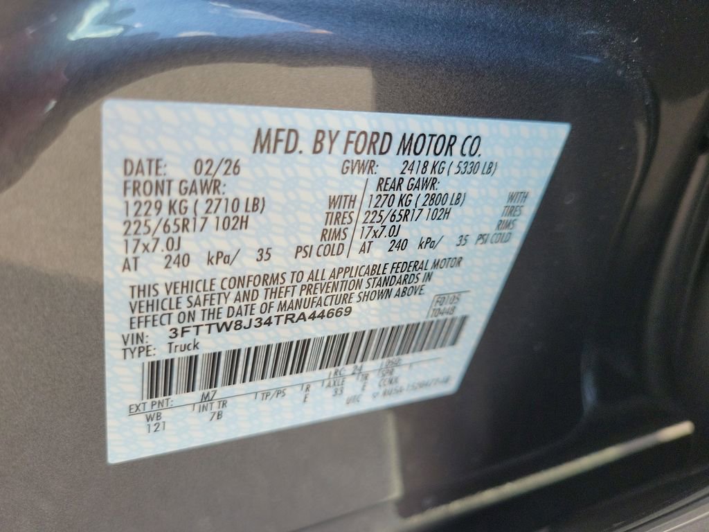 New 2026 Ford Maverick XLT w/ Equipment Group 301A image 30