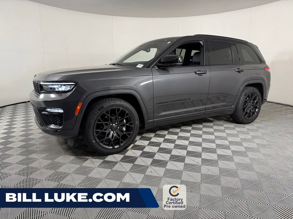 Certified 2025 Jeep Grand Cherokee Summit w/ Obsidian Package