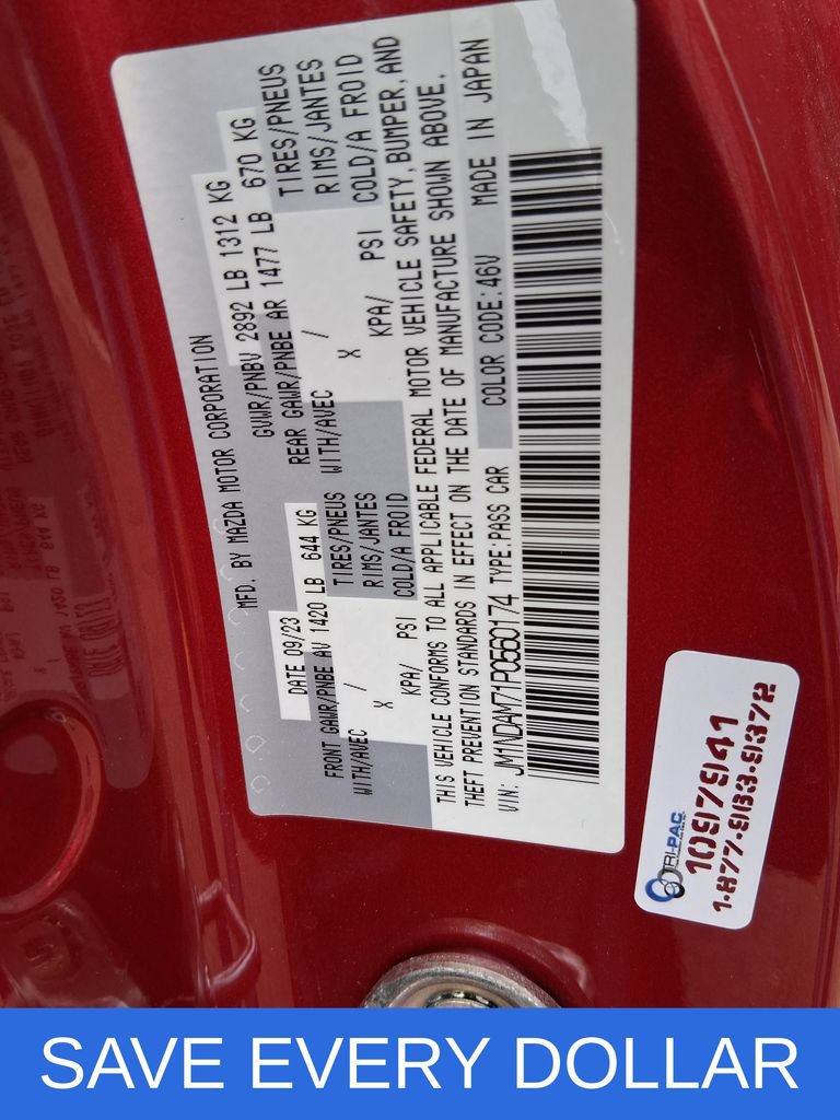 Used 2023 MAZDA MX-5 Miata Grand Touring w/ Weather Package RWD image 18