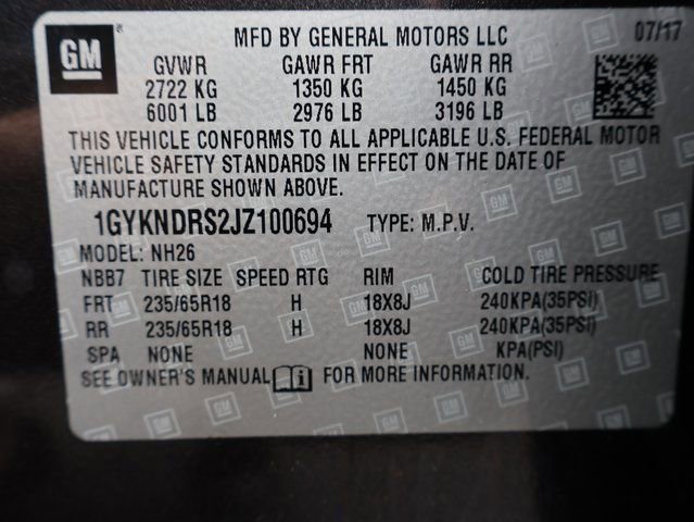 Certified 2018 Cadillac XT5 Luxury w/ Driver Awareness Package AWD/4WD image 38