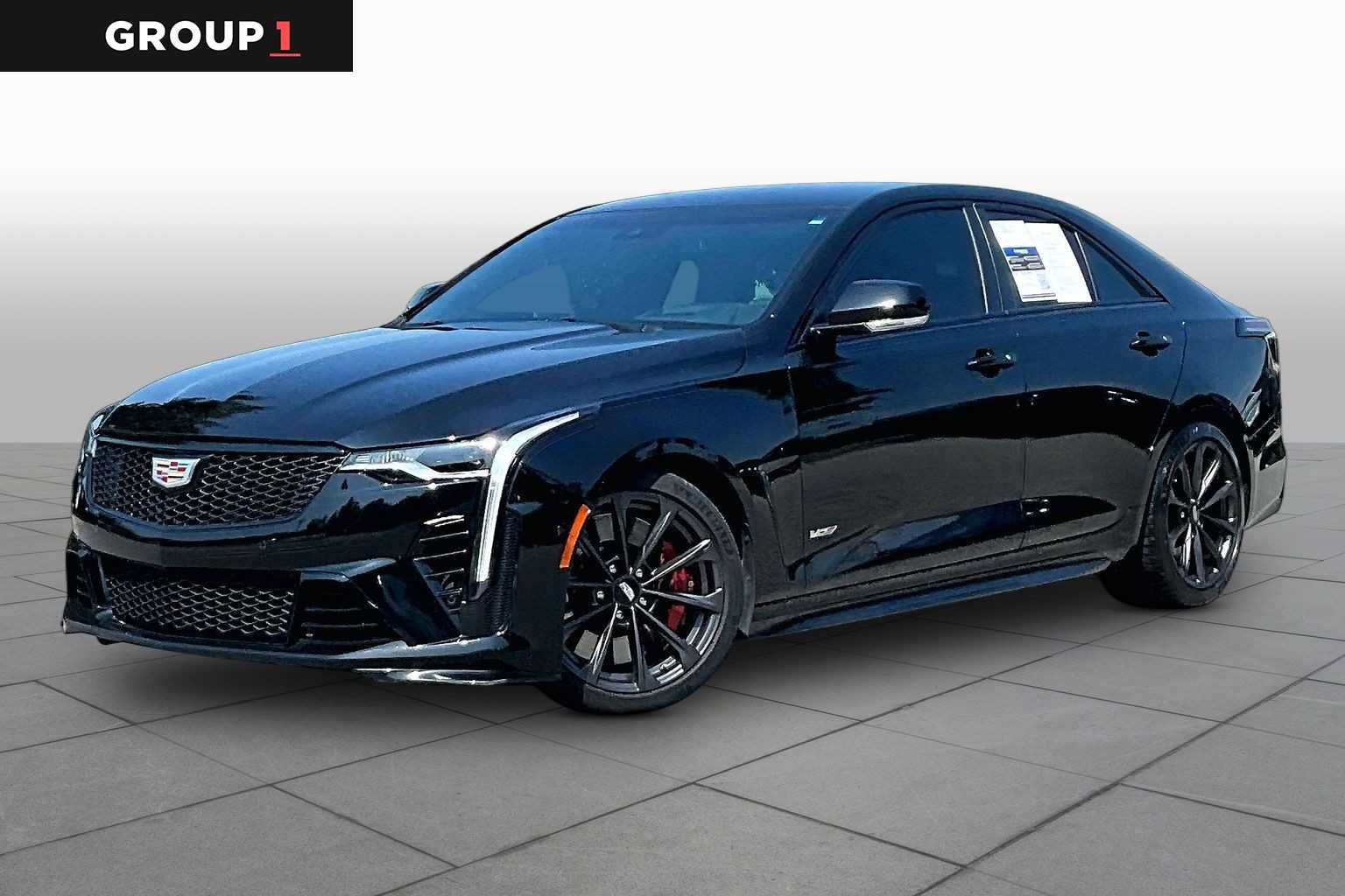 Used 2023 Cadillac CT4 V Blackwing w/ Technology Package RWD image 1