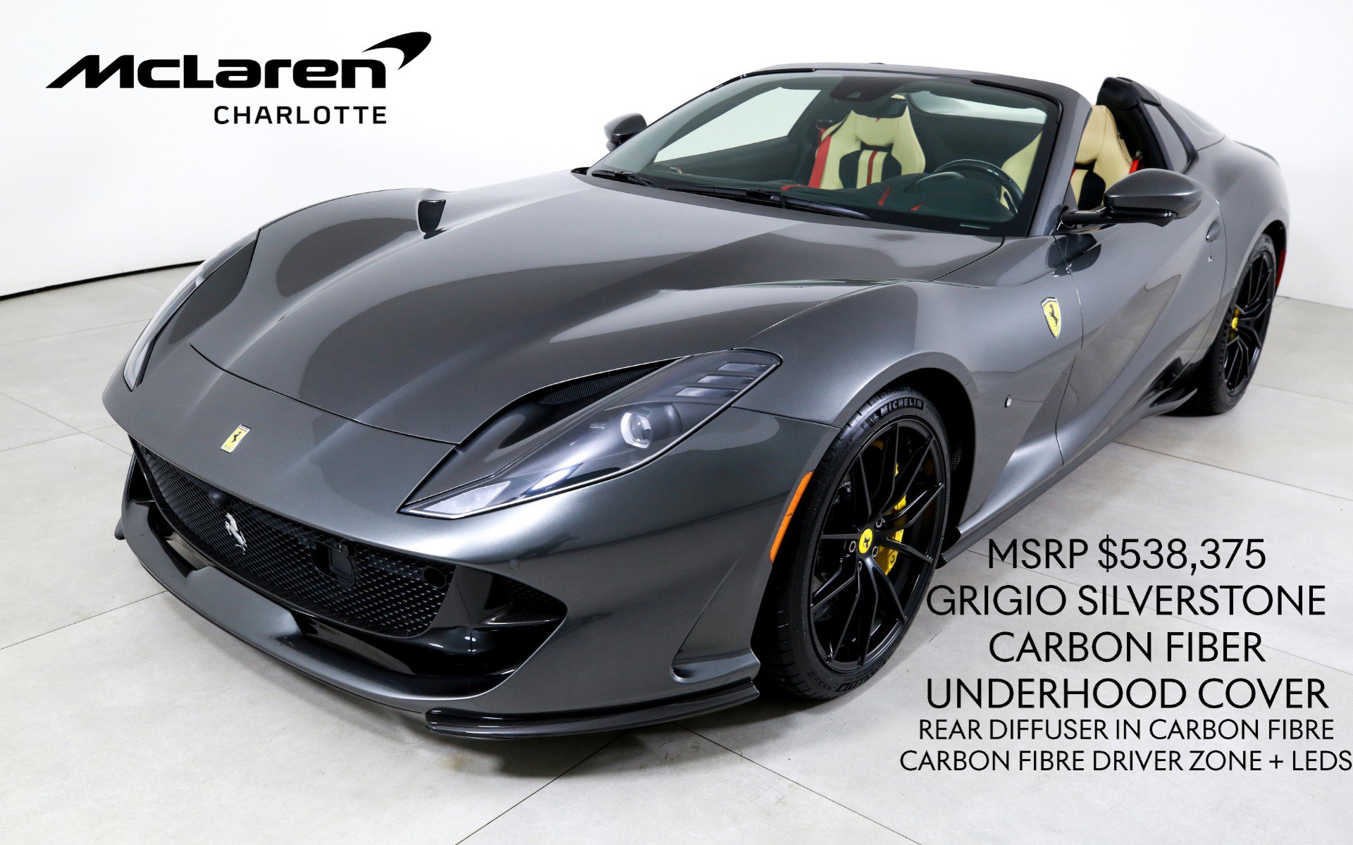 Used 2021 Ferrari 812 GTS RWD image 1