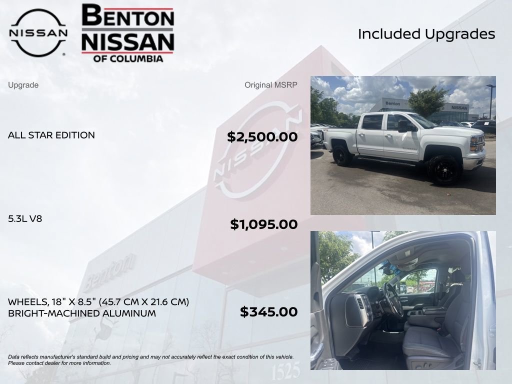 Used 2015 Chevrolet Silverado 1500 LT w/ All Star Edition image 6