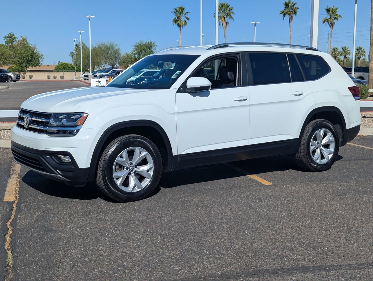 Used 2019 Volkswagen Atlas SE AWD/4WD image 2