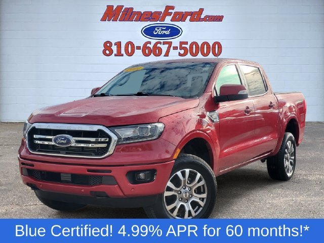 Certified 2021 Ford Ranger Lariat w/ Equipment Group 501A High AWD/4WD image 1