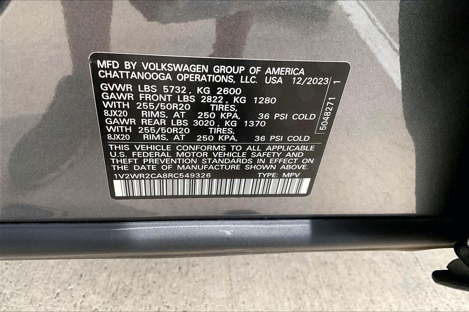 Used 2024 Volkswagen Atlas SE FWD image 35