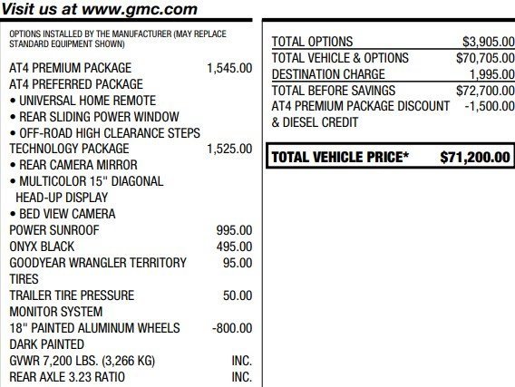 Certified 2025 GMC Sierra 1500 AT4 w/ AT4 Premium Package image 2