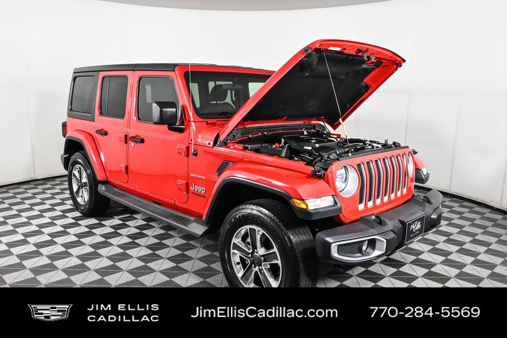 Used 2020 Jeep Wrangler Unlimited Sahara image 31