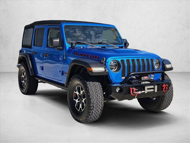 Used 2022 Jeep Wrangler Unlimited Rubicon w/ LED Lighting Group AWD/4WD image 3