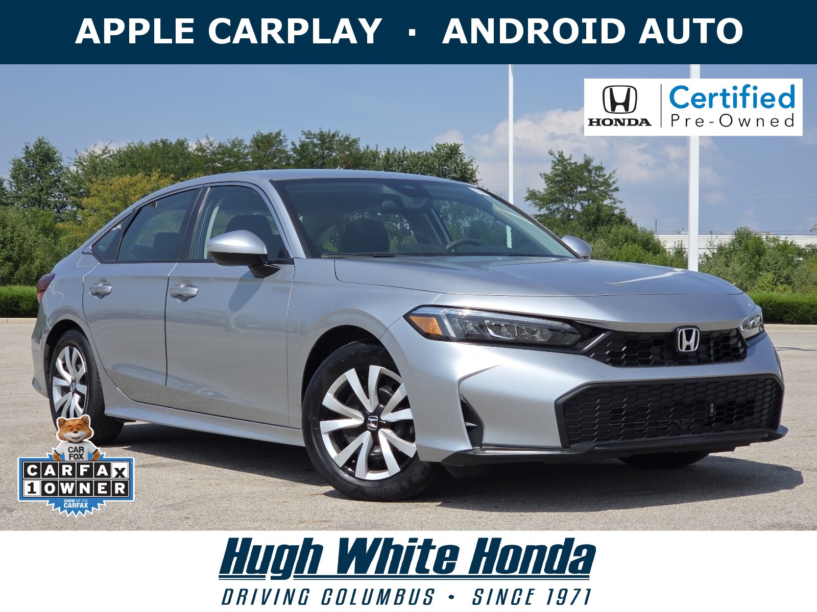 Used 2025 Honda Civic LX image 1