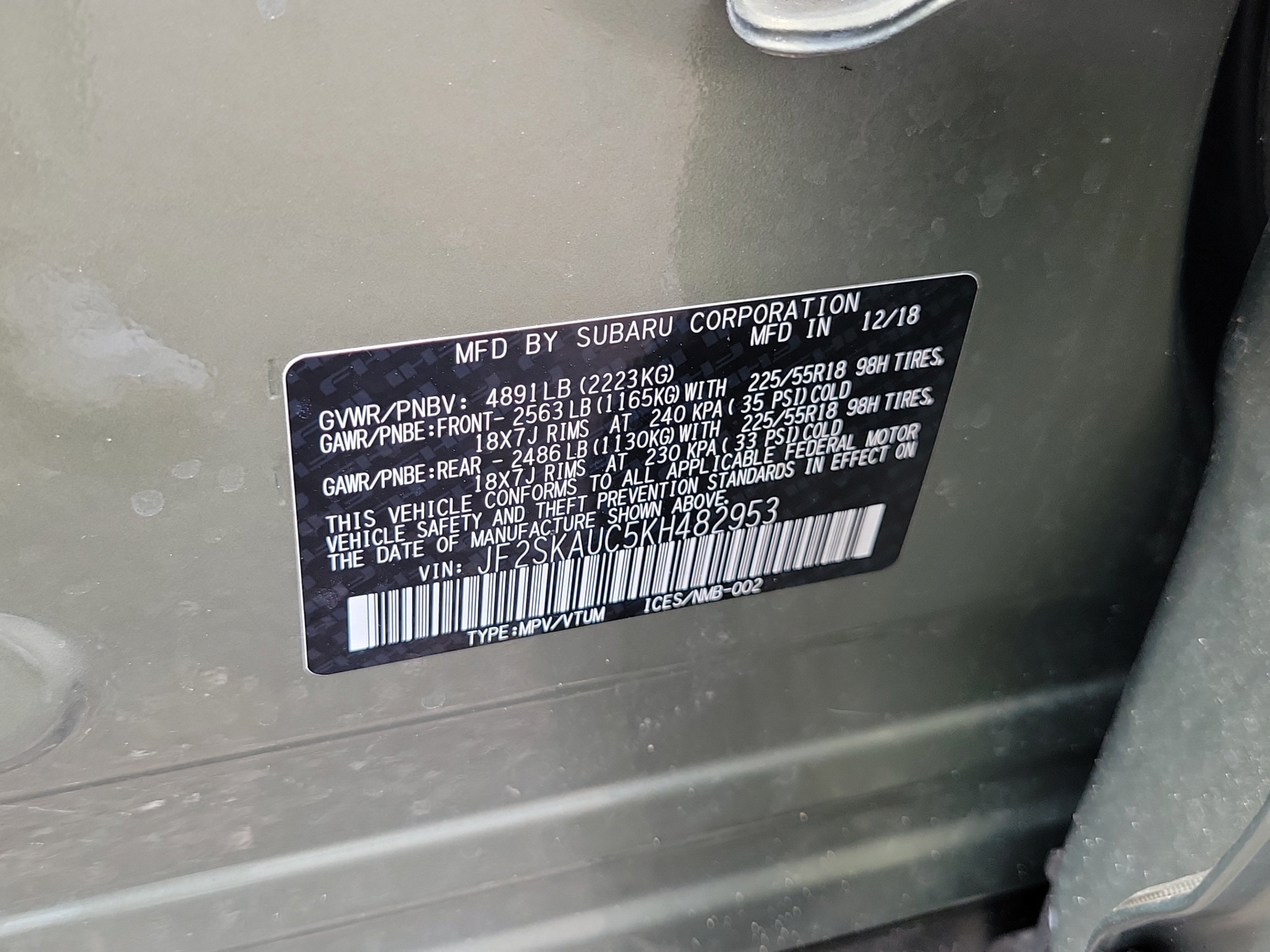 Used 2019 Subaru Forester Limited AWD/4WD image 35