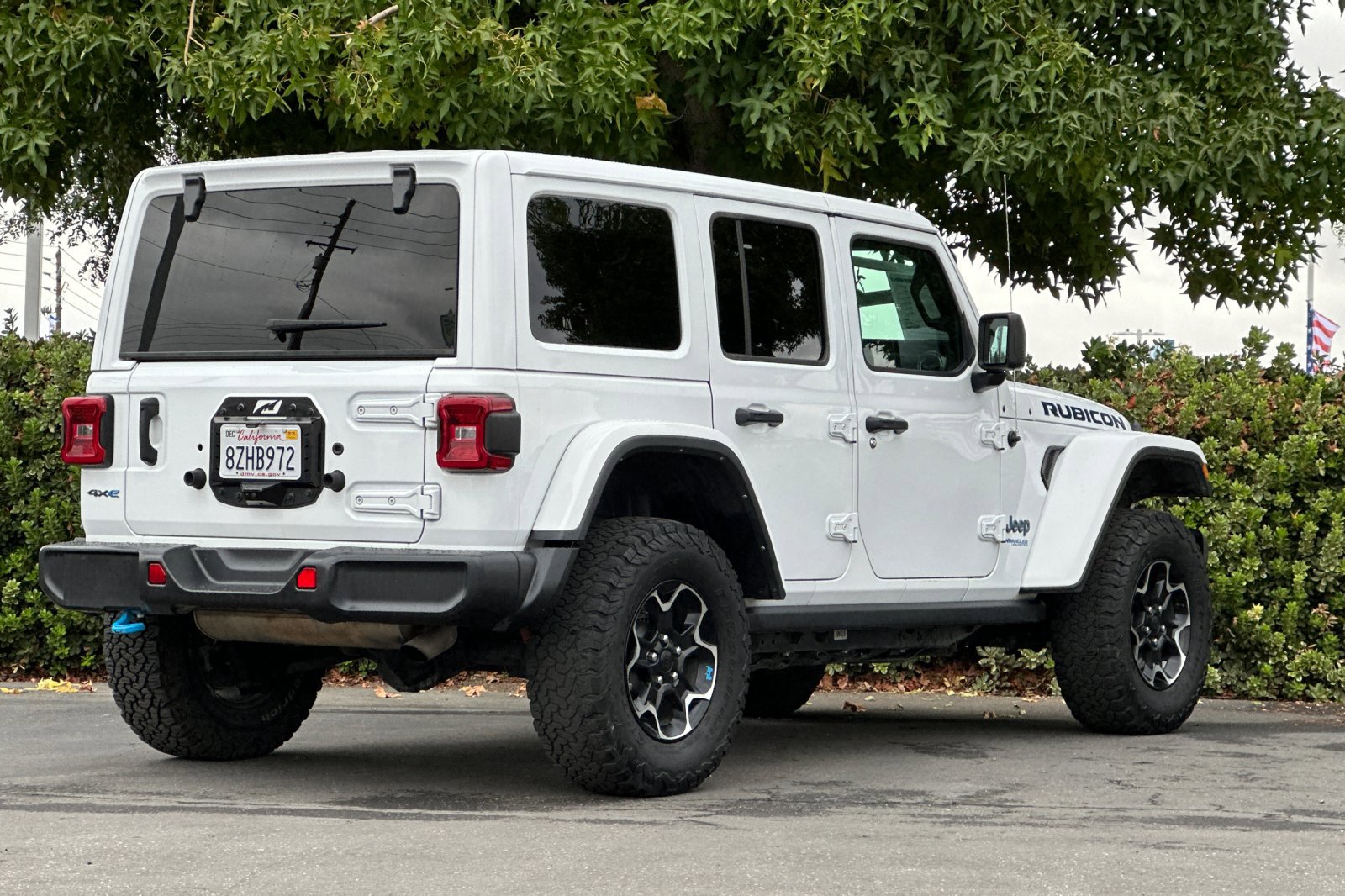 Used 2021 Jeep Wrangler Unlimited Rubicon 4xe image 4