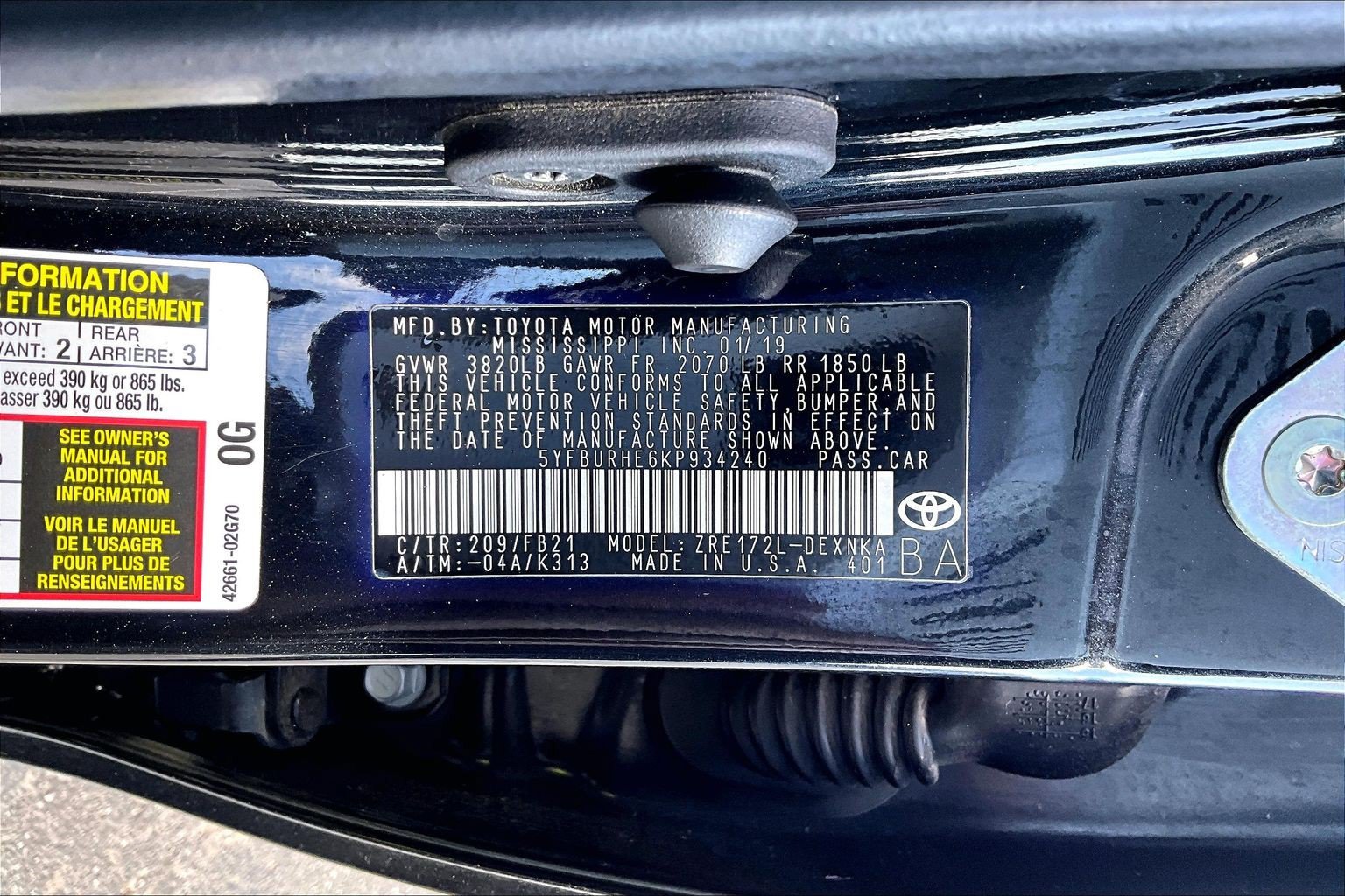 Used 2019 Toyota Corolla LE FWD image 35