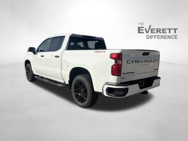 New 2026 Chevrolet Silverado 1500 Custom w/ Turbomax Blackout Package AWD/4WD image 5