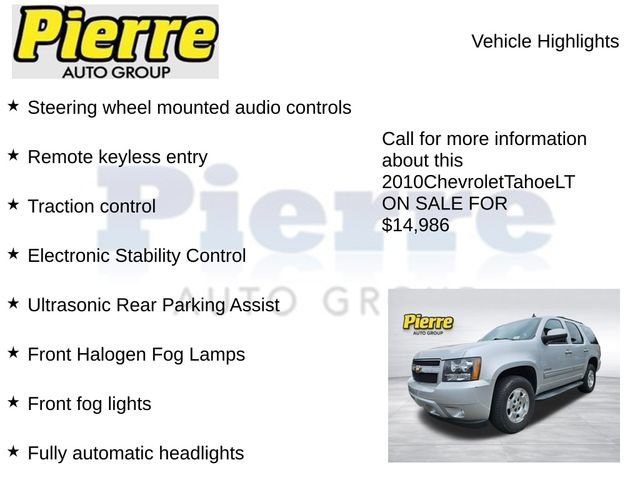 Used 2010 Chevrolet Tahoe LT AWD/4WD image 13