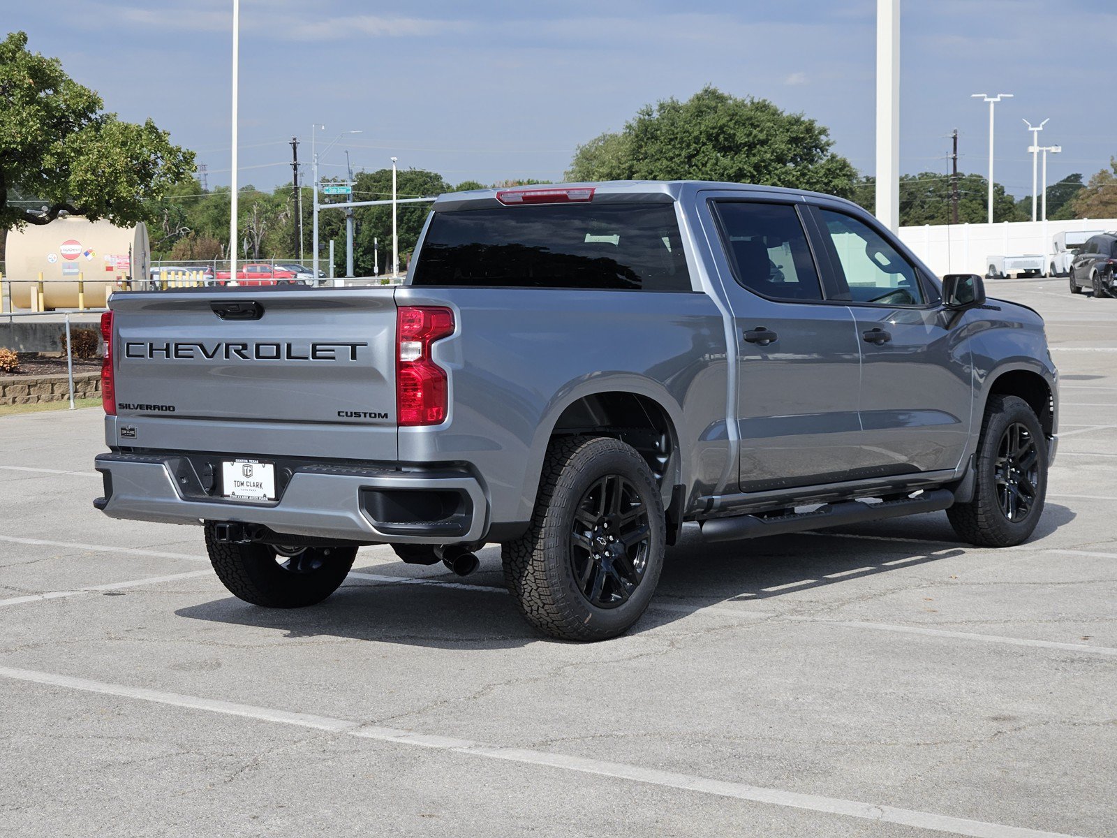 New 2026 Chevrolet Silverado 1500 Custom w/ Turbomax Blackout Package RWD image 4
