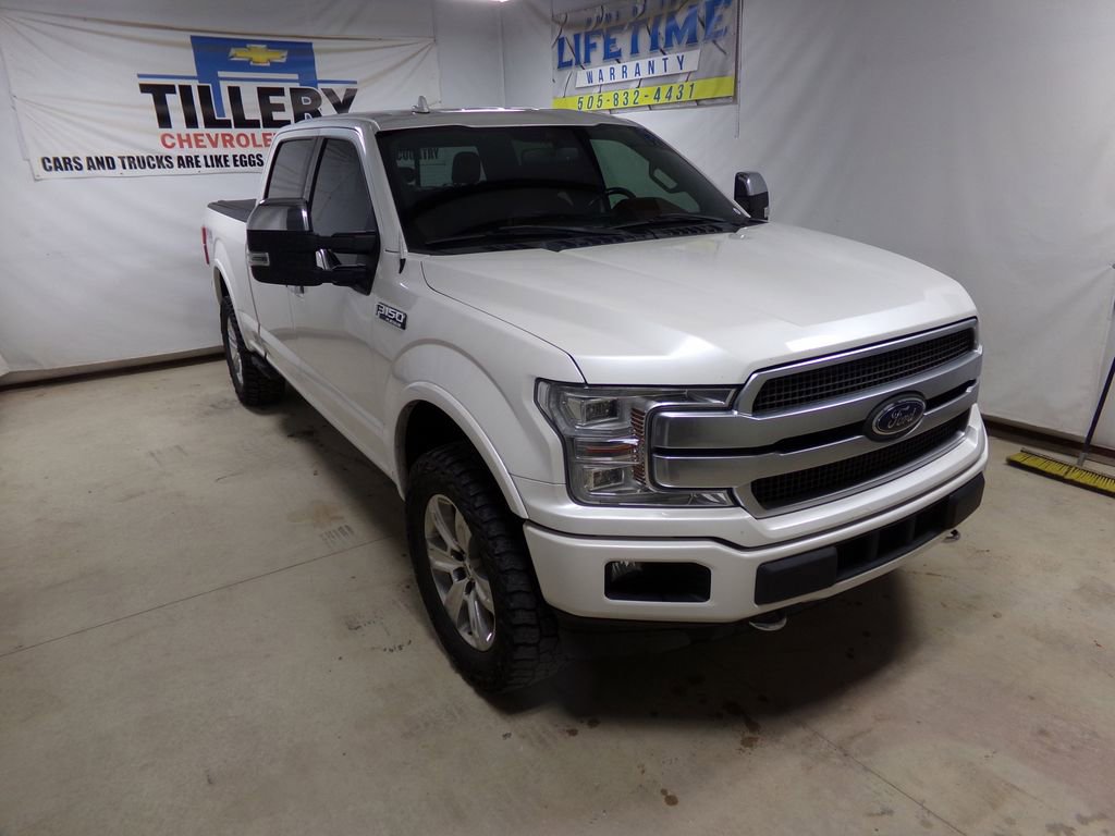 Used 2018 Ford F150 Platinum w/ Equipment Group 701A Luxury image 1