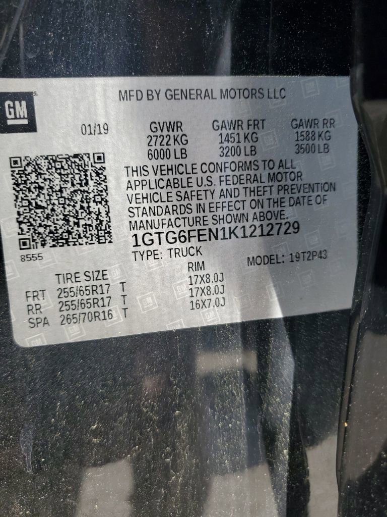 Used 2019 GMC Canyon All Terrain w/ Trailering Package image 9