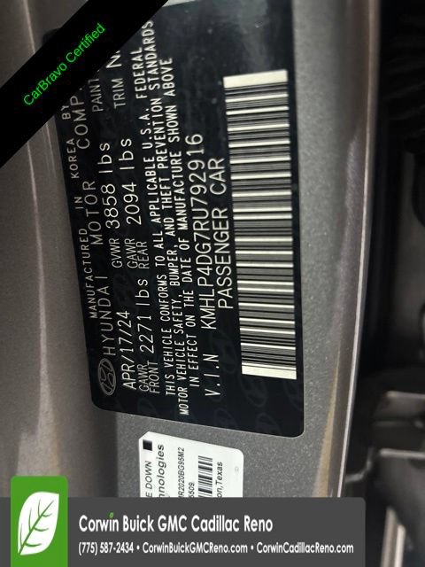 Used 2024 Hyundai Elantra Limited FWD image 43