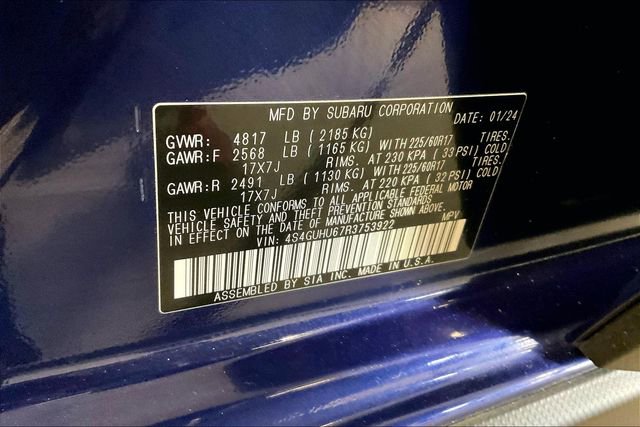 Used 2024 Subaru Crosstrek 2.5i Wilderness image 36