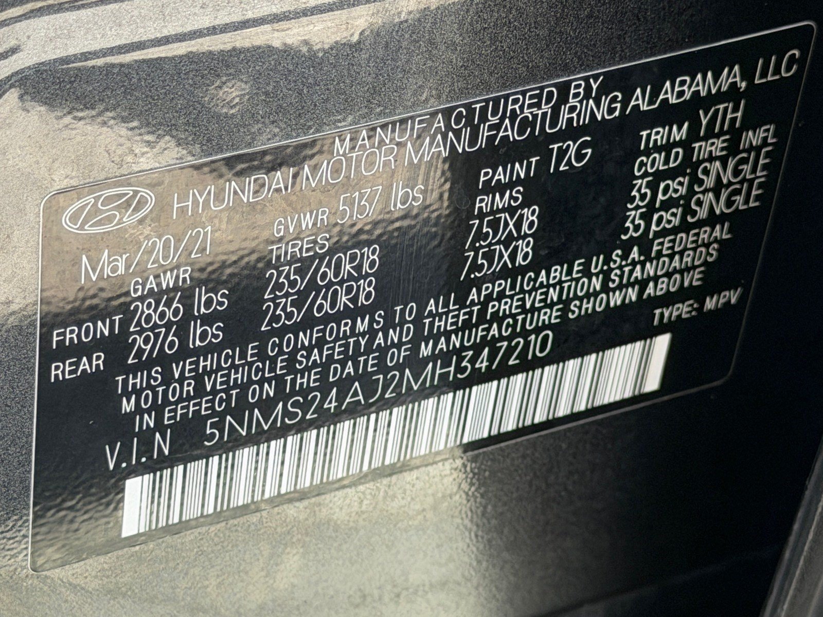 Used 2021 Hyundai Santa Fe SEL FWD image 33